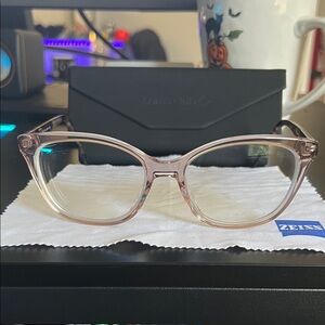 Members Mark Pink Transparent Frames